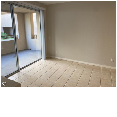 Tiled living room floor - 1301 Cabrillo Ave