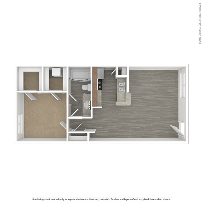 TheEdison-11770WestheimerRd-Houston-TX_1x1_A2_682sf_3DUnfurn_Print.Jpg - The Edison