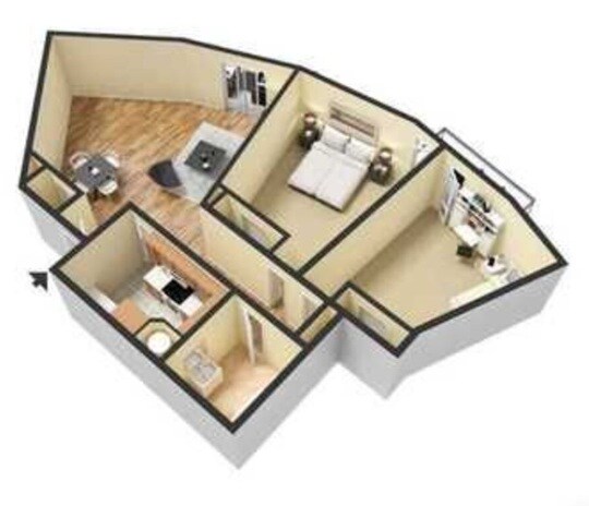 2X1 - 1000 Sq. Ft..jpg - Azur Tower