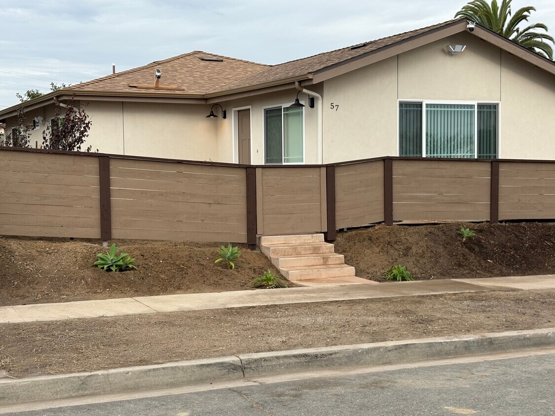 Front of home street parking - 57 Palomar St