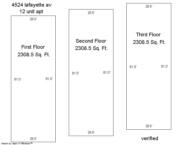 Floorplan - 4524 Lafayette Ave