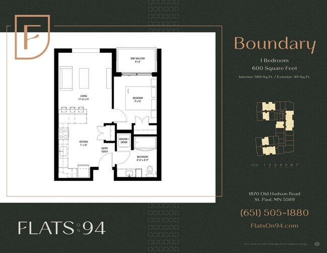 Interior Photo - Flats on 94