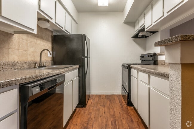 Kitchen - The Crest Apartments