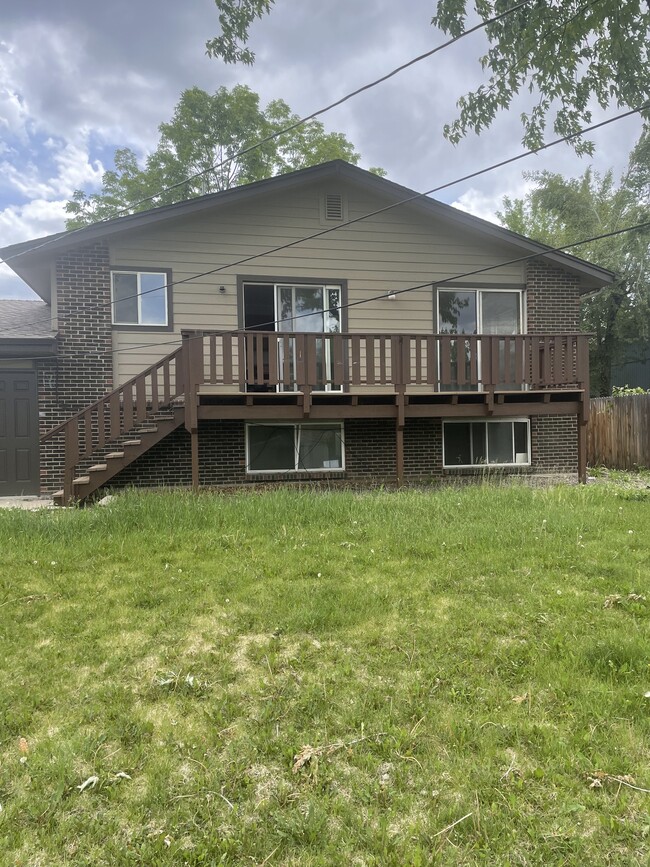 Backyard and deck - 12483 W 12th Pl