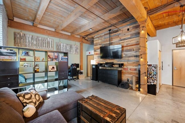 POV from Couch Towards Living Room, Bedroom and Walk-in-Closet - 127 5th St NE