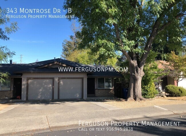 Building Photo - Dog Friendly Folsom Duplex with an Attache...