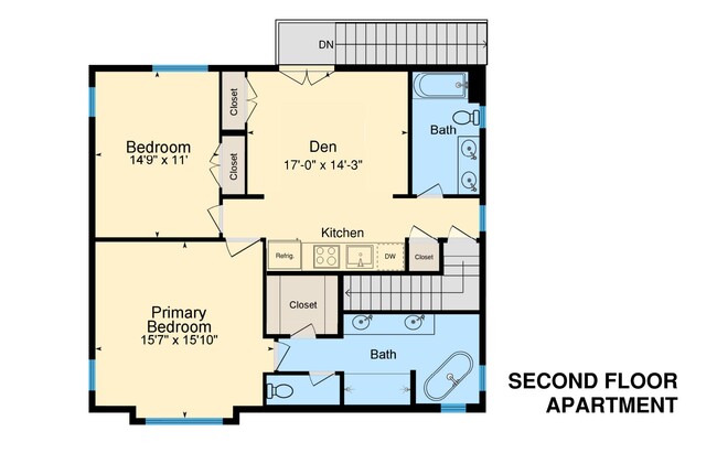 2nd Floor Apartment - 4123 SE Vineyard Rd