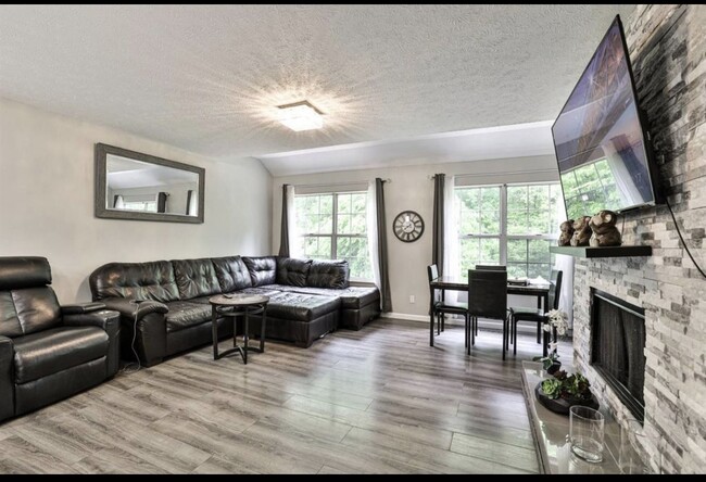 Living Room - Virtually staged - 10555 Montgomery Rd