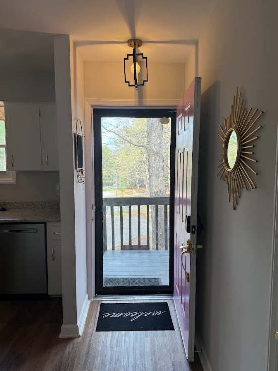 Glass door allows lovely natural light inside - 4700 Cornwall Pl
