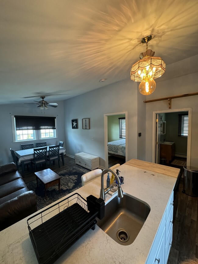 Living room and dining room. - 21 Wallis Ave