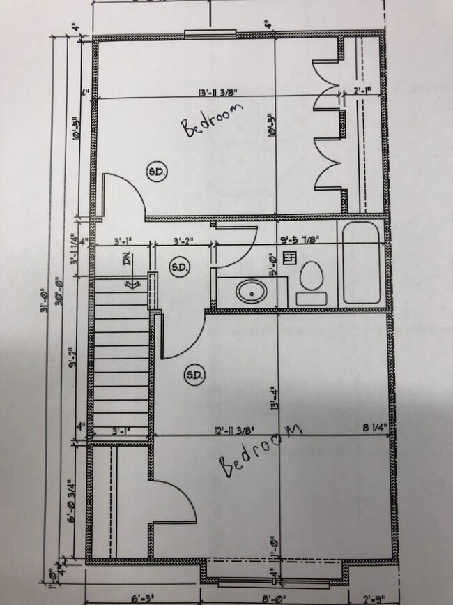 floor plan - 1203 Remington Park Dr