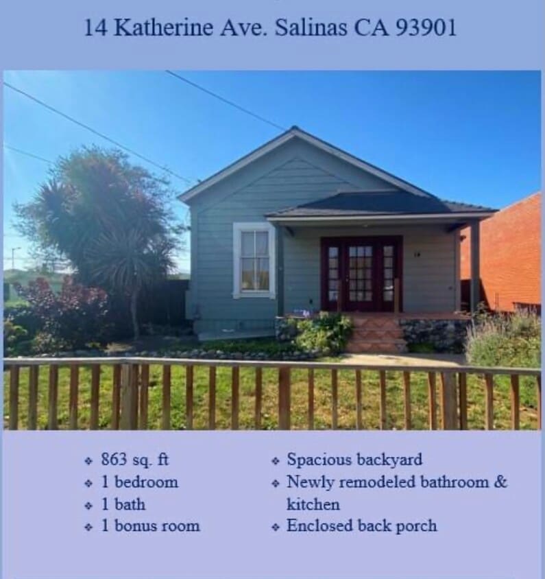 Front of house (being fully repainted) - 14 Katherine Ave