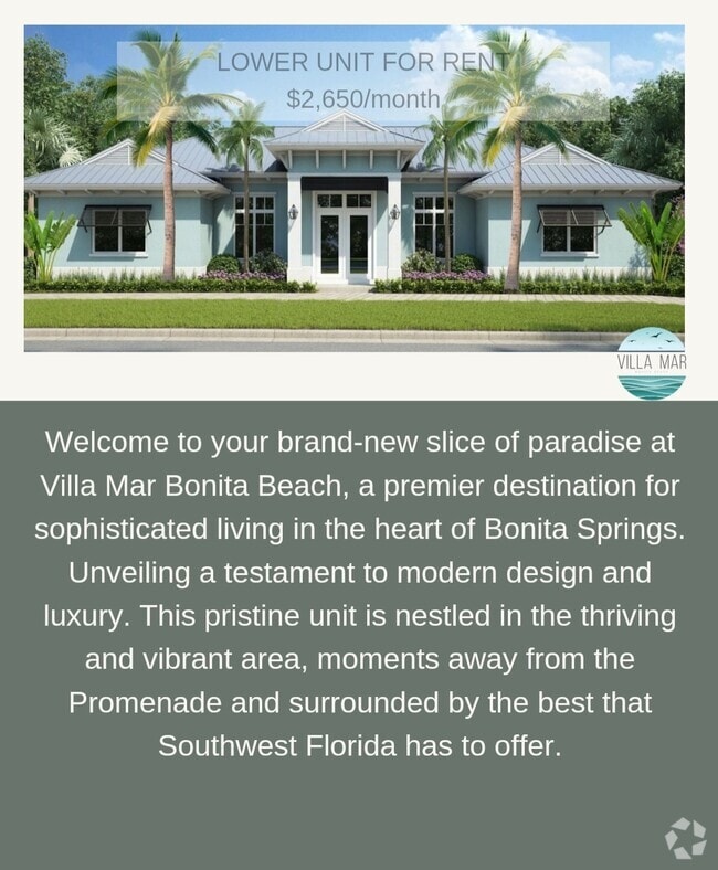 Bonita Bay Apartments for Rent Bonita Springs, FL 68 Rentals