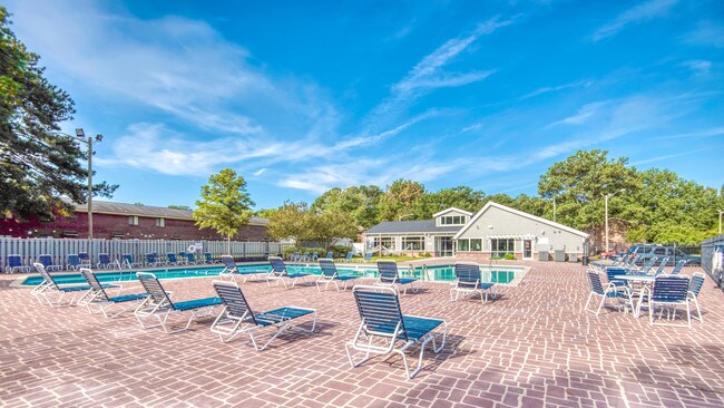 Área de piscina - The District at Tar River