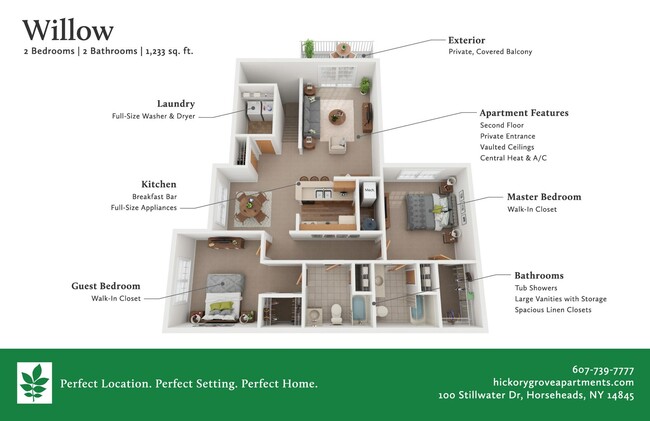 Interior Photo - Stillwaters, Hickory Grove Apartments