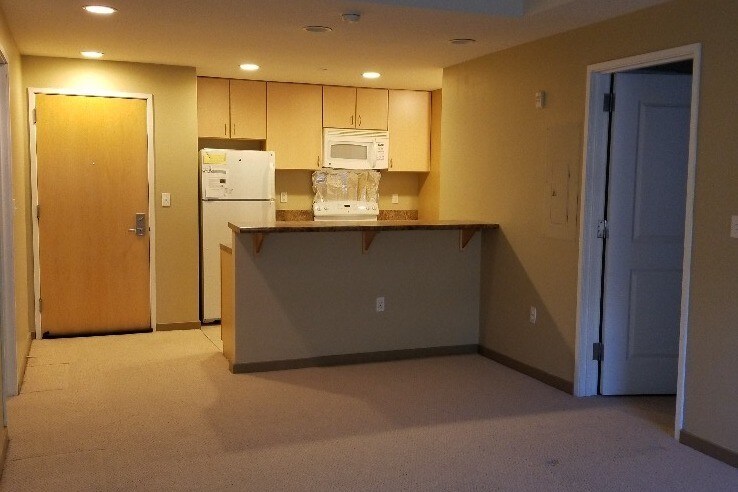 Sala de estar con cocina abierta - 111 N 9th St