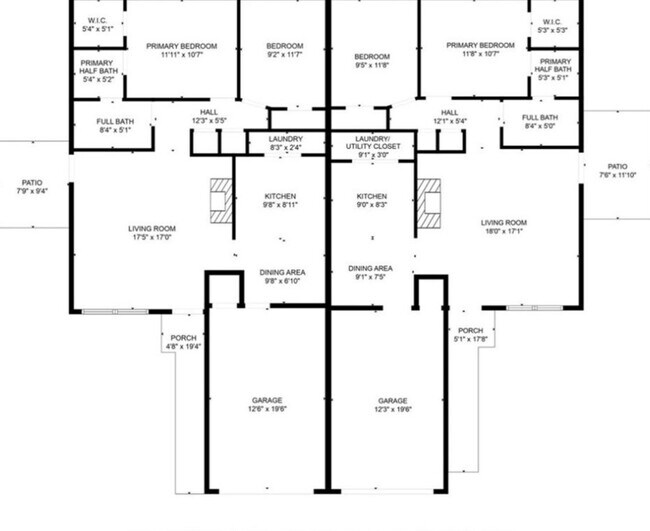 El lado izquierdo es el plano de esta unidad. - 4518 W Franciscan Trl