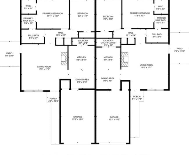 The left side is the floor plan for this unit - 4518 W Franciscan Trl
