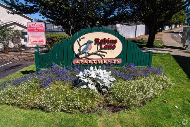 Entrance Sign - Robins Lane