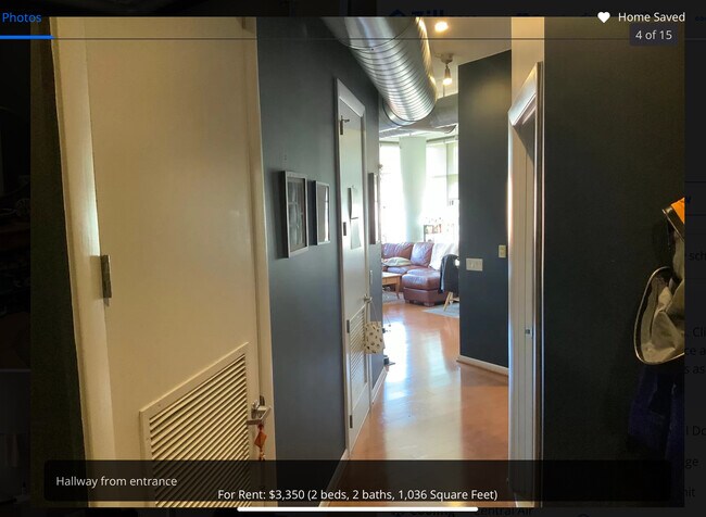 Hall leading from entrance - 811 4th St NW