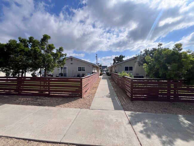 Quaint complex has 2 side by side duplexes - 3675 Cherokee Ave