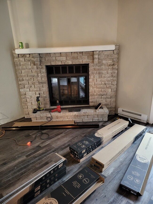 Check Out This Brick Fireplace - 3558 S Timber Trl