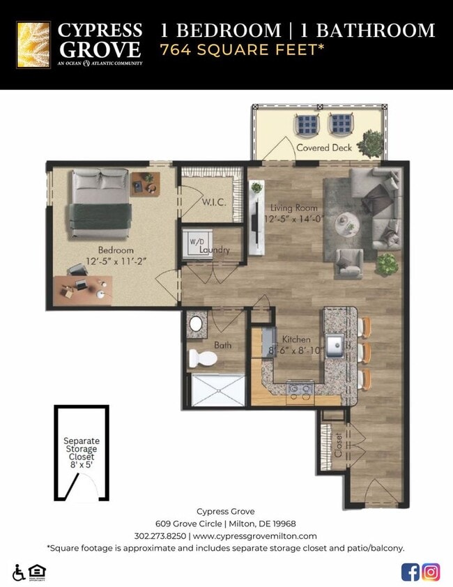 Interior Photo - Cypress Grove