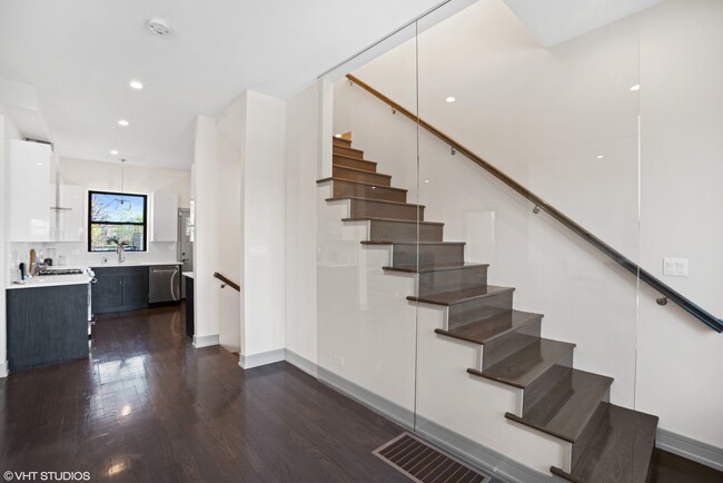 Glass Stair case - 1212 E Marquette Rd