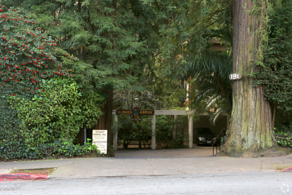 Entrance - Mill Creek Apartments