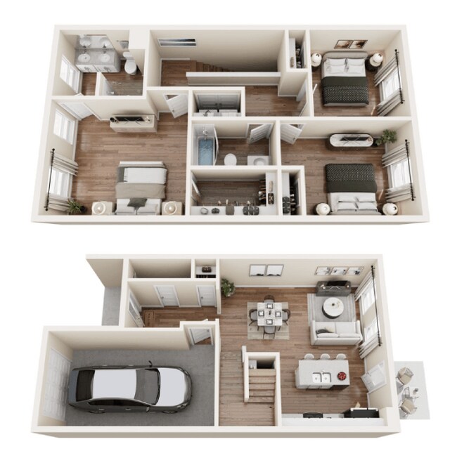 Plano de planta - The Wilds at Richmond Hills