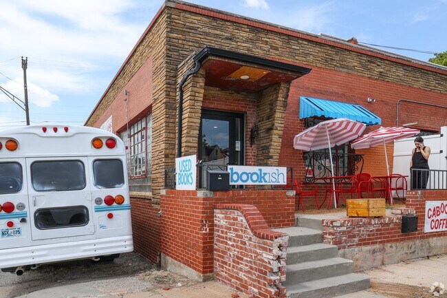 Local businesses are common gathering spots in the neighborhood.