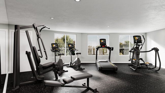 Fitness Center - Lofts on Rose - 62+