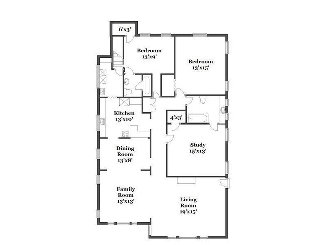 Floor Plan - 1150 S Tremaine Ave
