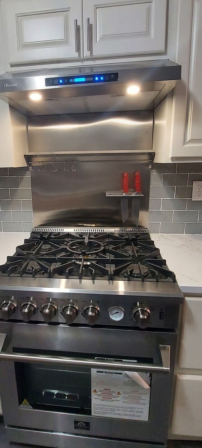 Gas burner stove - 505 S Ridgeway Ave