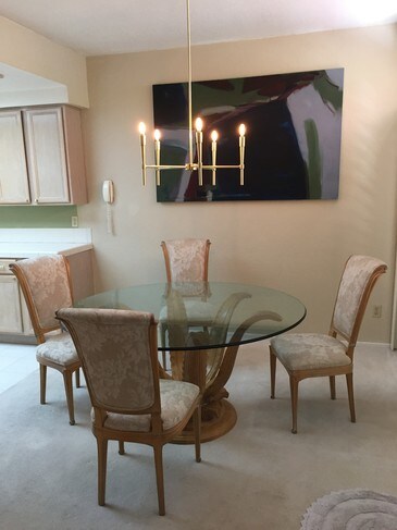 Hand Carved Dining Table - 5201 S Torrey Pines Dr