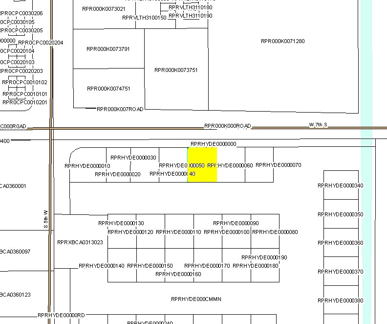 Mapa de la plataforma - Hyde Park