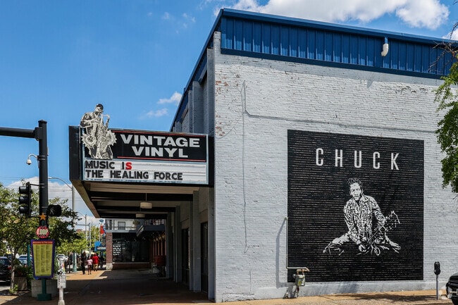 University City, Missouri has a Vintage Vinyl venue which performs year-round.