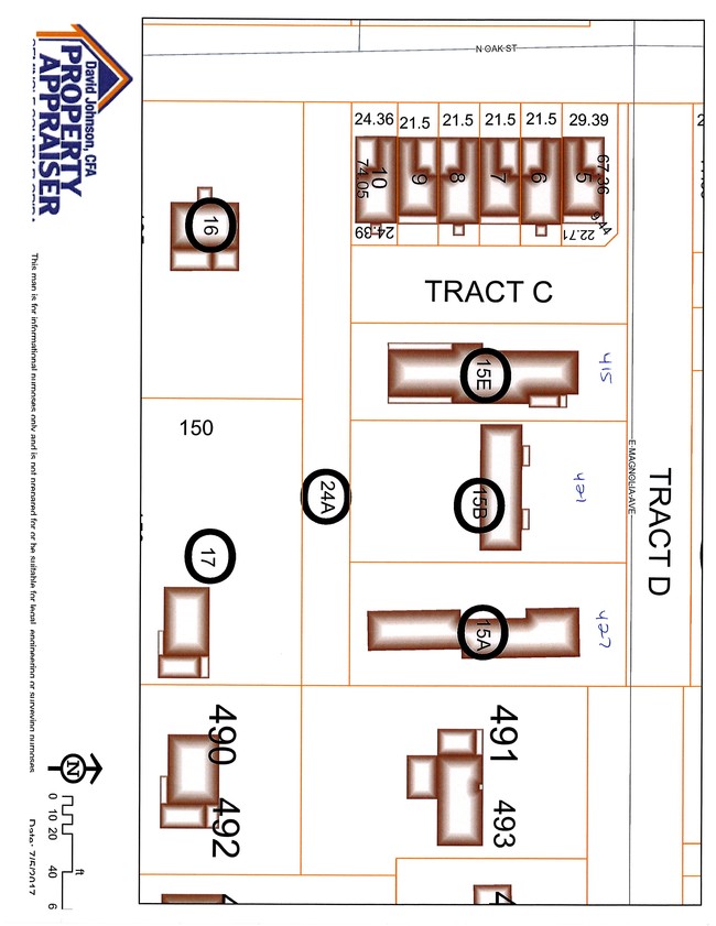 Plan de parcela - Magnolia Apartments
