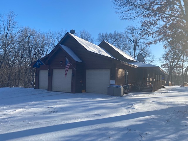 3 Car oversized heated garage - North side - 34882 Warsaw Trl