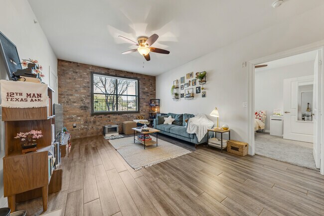 Sala de estar - Thomas Park Lofts