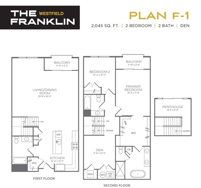 View From Unit - The Franklin at Westfield