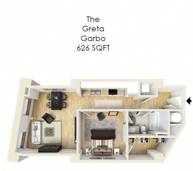 Interior Photo - The Strand Apartments