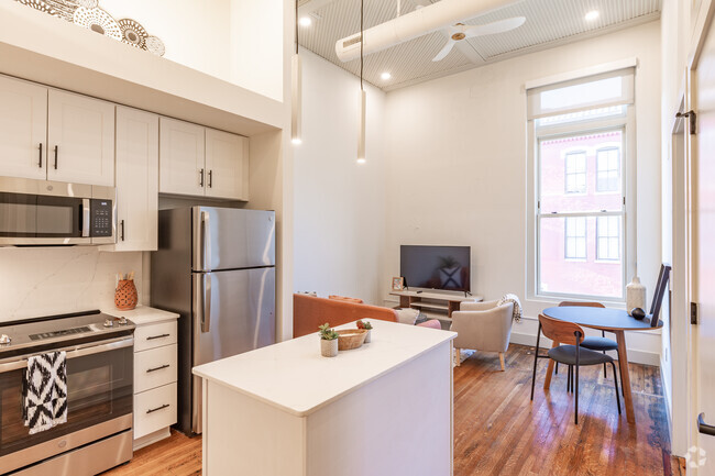 The Finch - 1BR, 1BA, 46 metros cuadrados - Harper's Flats