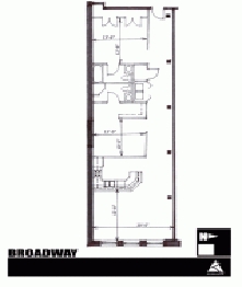 Plano de planta - Riverbend Lofts