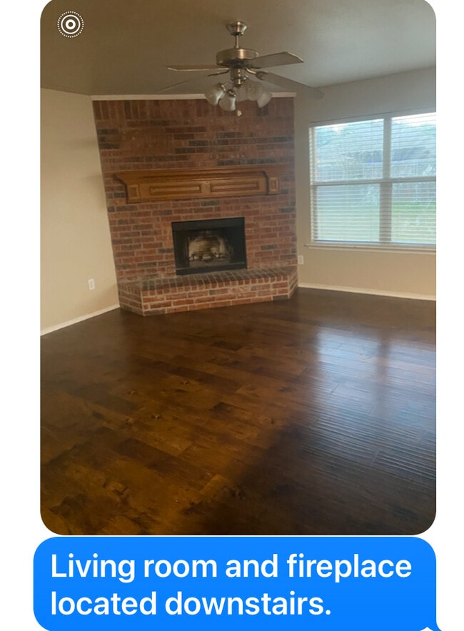 Living Room with Fireplace - 2029 Kingsbridge Dr