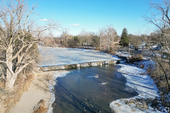 Blanchard River is nestled on the edge of Riverside Park in Findlay.