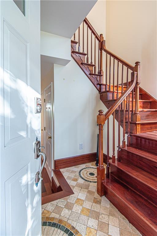 Stairs to Second Level - 104 Palmer Dr