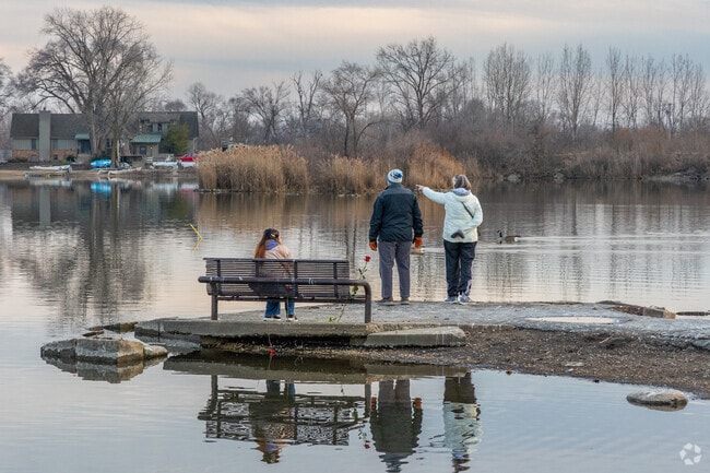 Centennial Park, the largest park in Orland Park, is a short drive from Silver Lake South.
