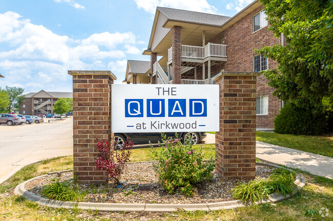 Front Entrance Sign - The Quad