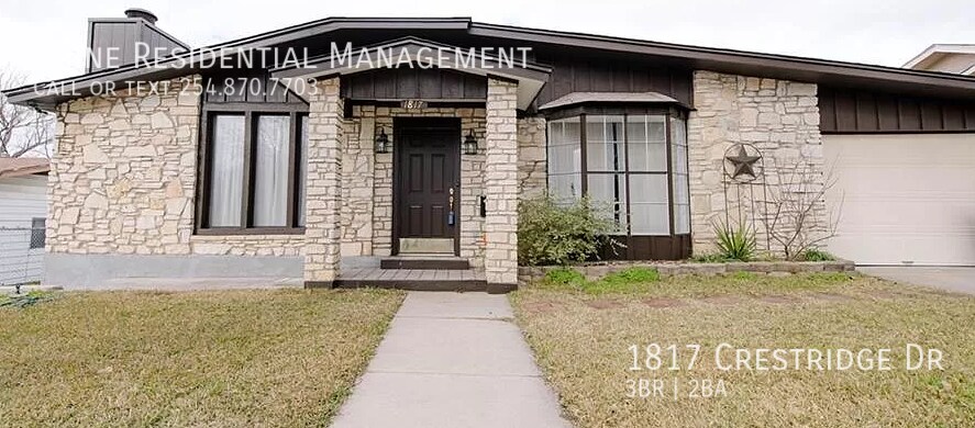 1817 Crestridge Dr, Killeen, TX 76549 - House Rental in Killeen, TX ...